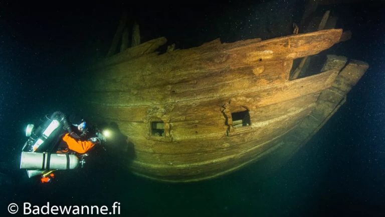 Eerily well-preserved 17th-century ship found in the dark waters of the Baltic Sea