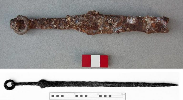 Rare Byzantine swords found in medieval stronghold